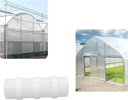 FDXGYH 20 Pcs Greenhouse Film Clamps ABS Snap ClampTube Clip Garden Buildings Tube Clip for 1" PVC