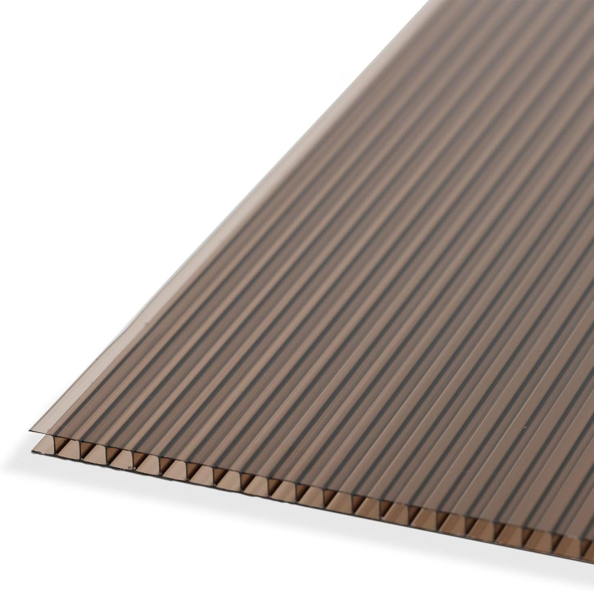BPS 6Pcs 62'' (W) x 28'' (L) x 0.2'' Polycarbonate Panels, Waterproof UV Protected Reinforced