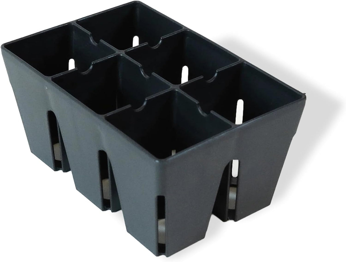 Epic Gardening Reusable Seed Starter Tray - 6 Cell/72 Seedling Starter Trays - Easy Watering