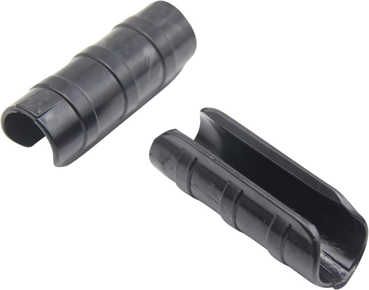 Garden Greenhouse Clips Pack of 10, Black, Outer Diameter 0.94-1.02in, ABS+PC Material