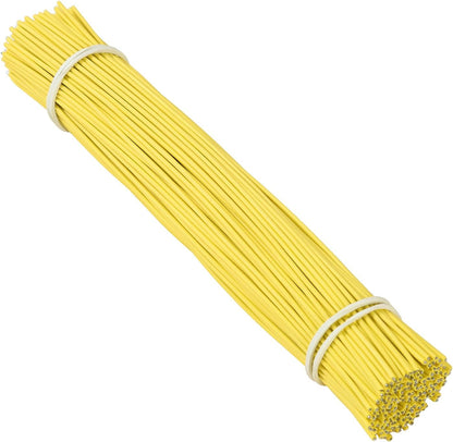 Tangyinrd 200 Pcs 6 inch Garden Twist Tie, Round Plastic Twist Ties for Plants, Vines and Wrapping