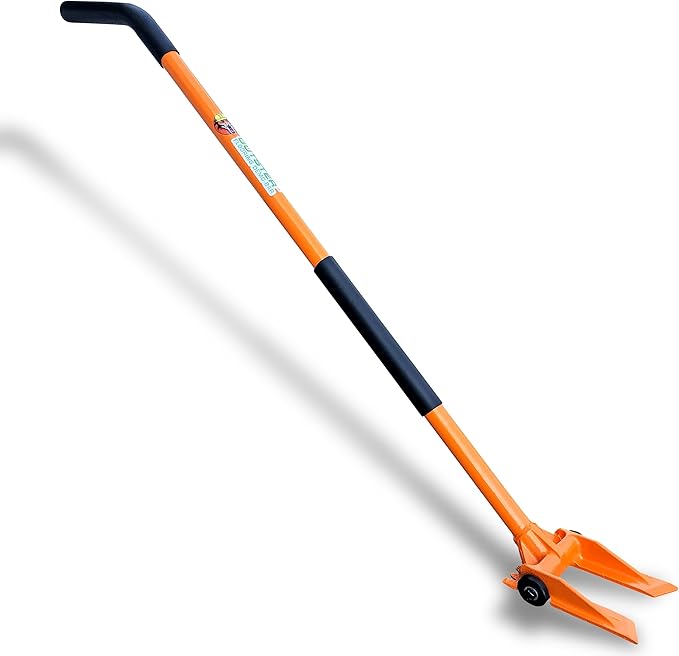 Gutster 60" Round Handle Demolition Bar - Ultimate Flooring/Hardwood Demolition Tool - Long Handle