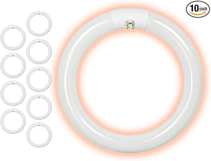 GoodBulb 22-Watt 8 Inch T9 Fluorescent Circline Light Bulb 2700K Warm White Color G10q Base 1393