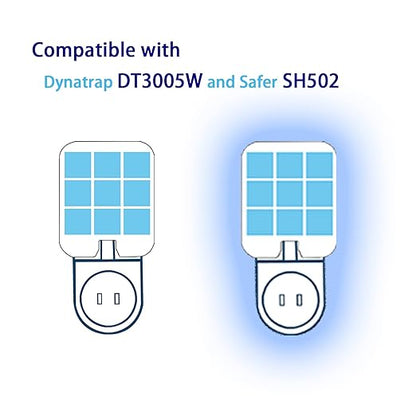 24 Pack 23005-06 Sticky Cards Compatible Dynatrap DT3005W Dot,Safer Home SH502,Plug-in Indoor