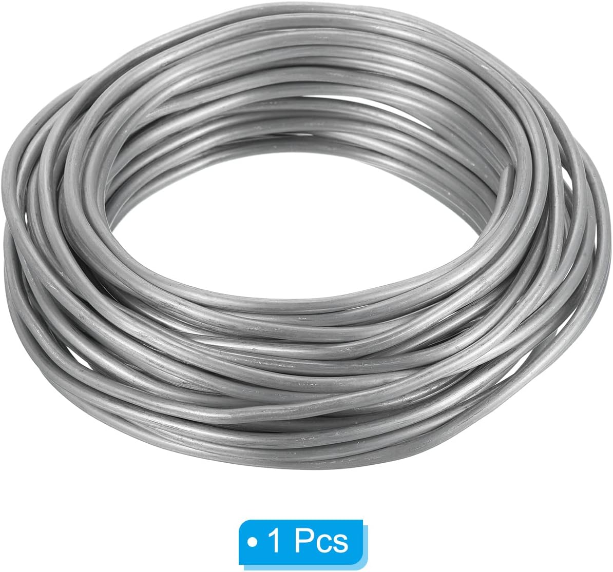 PATIKIL 3.0mm Bonsai Training Wire, Floral Wire Stems Anodized Aluminum Tree Wire 32.8 Feet Total