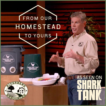 DIY Port PVC Gravity Fed Chicken Feeder 3 Ports and Hole Saw | Use for Buckets, Barrels, Bins