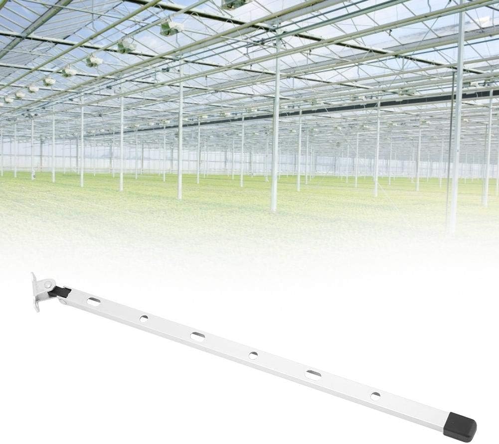 TOPINCN Greenhouse Window Support Manual Aluminum Alloy Greenhouse Window Stay Kit Roof Vent