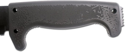 Snake Eye Machete with Heavy Duty Construction-Ergonomic Non-Slip Handle and Belt Sheath for