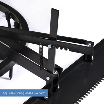 Titan Attachments Arena Spin Harrow Groomer 72" Cat 1 3 Point Quick Hitch HD (Add Optional Rake
