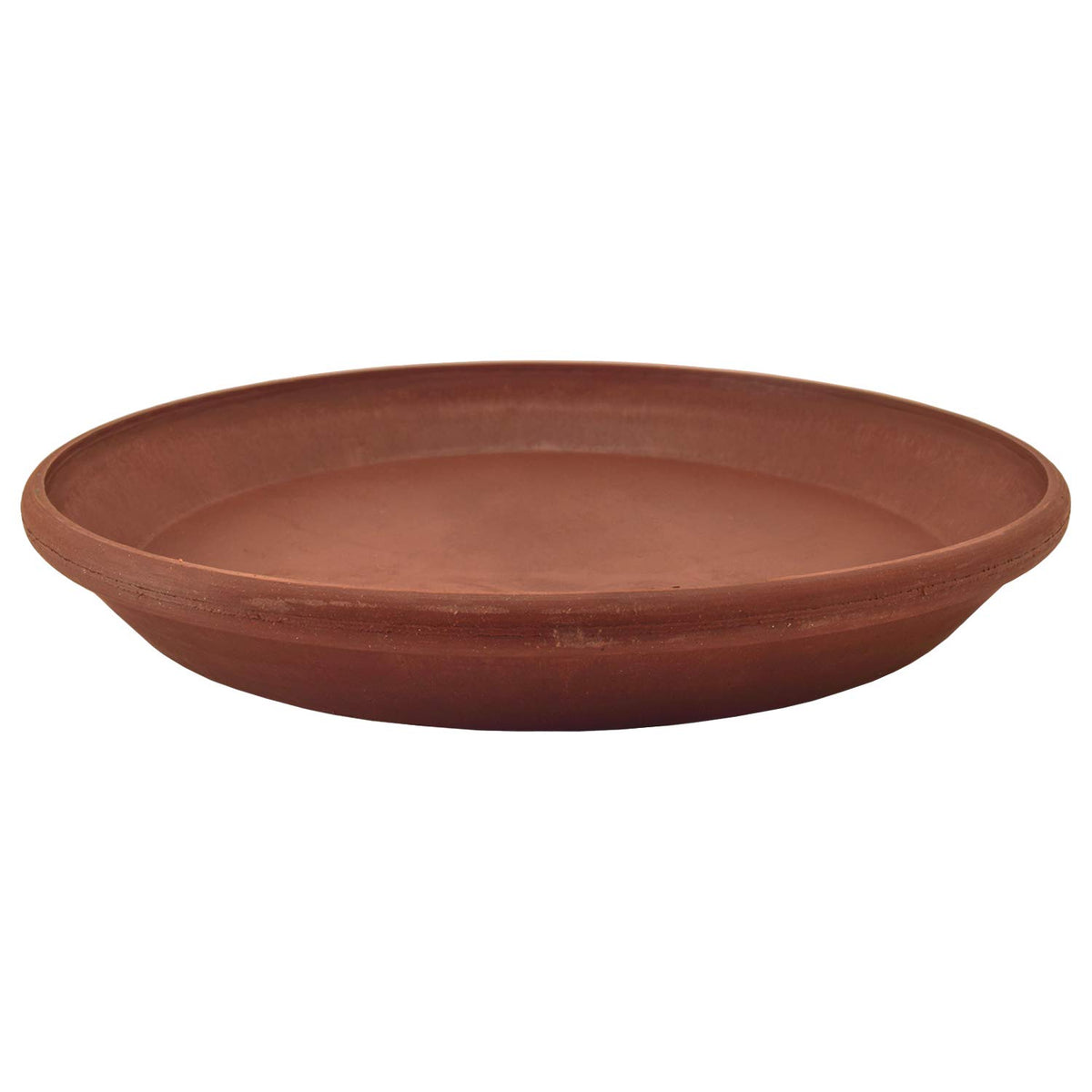 PSW Pot Collection AP35TC 14-inch Plastic/Stone/Wood Composite Plant Saucer Drip Tray – No Drainage