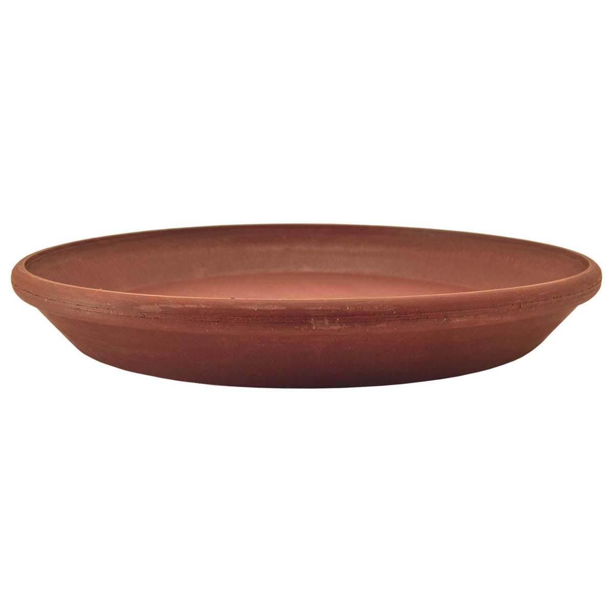 PSW Pot Collection AP35TC 14-inch Plastic/Stone/Wood Composite Plant Saucer Drip Tray – No Drainage