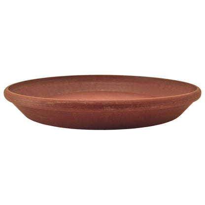 PSW Pot Collection AP35TC 14-inch Plastic/Stone/Wood Composite Plant Saucer Drip Tray – No Drainage