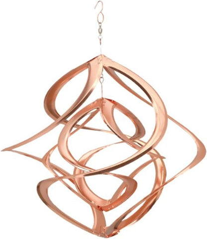 Red Carpet Studios Cosmix Copper Double Wind Sculpture, Large (31056), 20 Inch