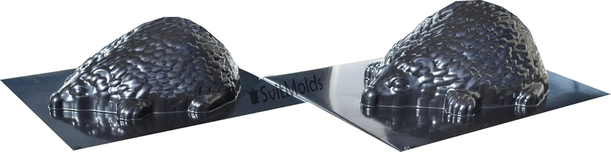 SvitMolds DIY Hedgehog Mold Cement Molds Statues for Garden Garden Decor Molds D84 (Big + Small)