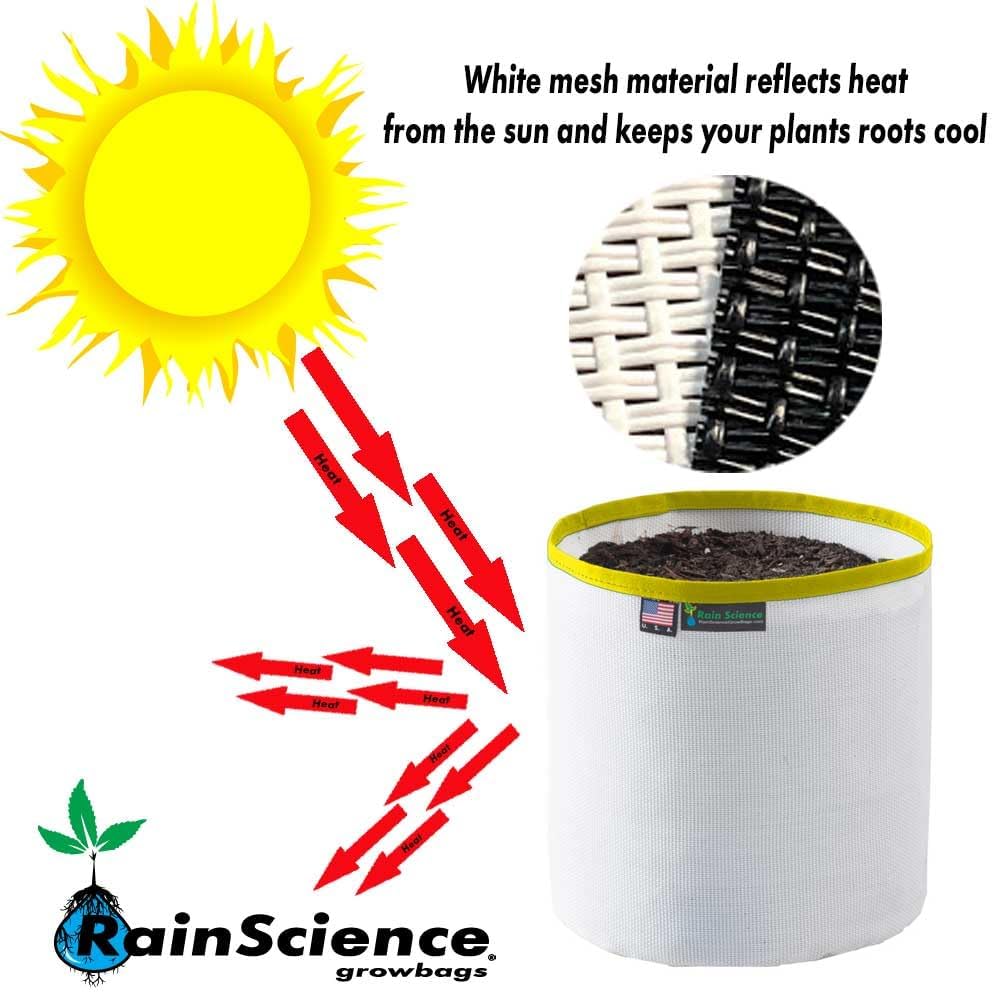 Grow Bag 2 Gallon, Planting Pots - Colorful Plant Grow Bags Pots Gardening Vegetable - Air Pruning