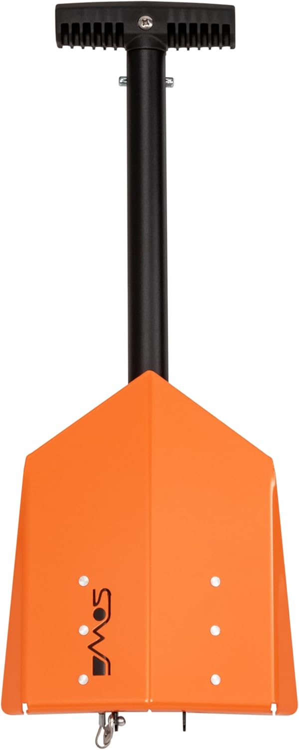 DMOS Delta Shovel - Collapsible Heavy-Duty Steel Folding Shovel for Camping, Overlanding, Survival