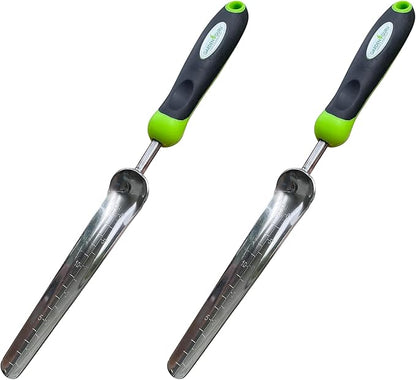 Garden Guru Seed Planting Shovel Trowel Transplanter Widger Stainless Steel Rust Resistant