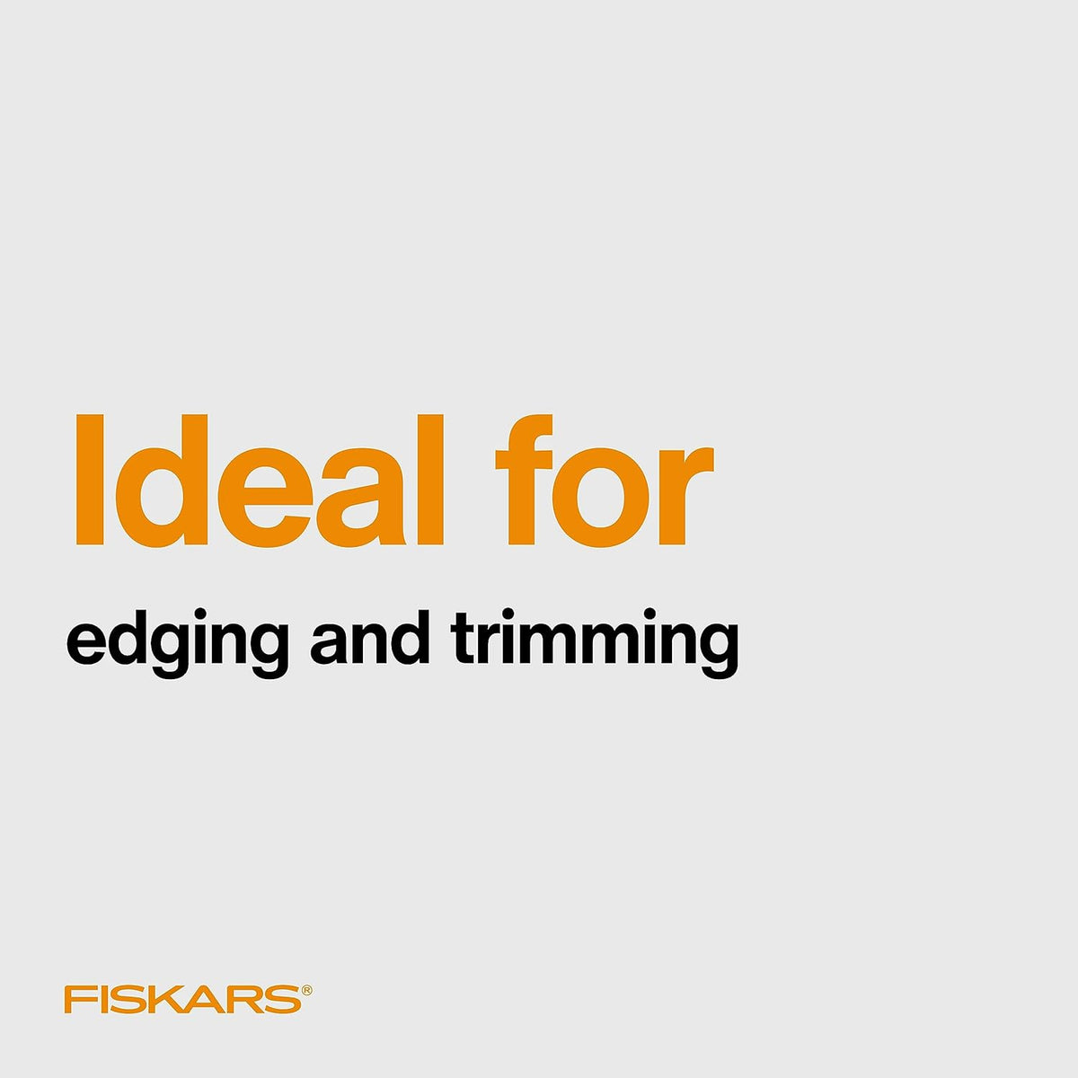 Fiskars Grass Shears, Long Handle, 36" Handle Lawn Shears for Trimming Grass while Standing, Lawn