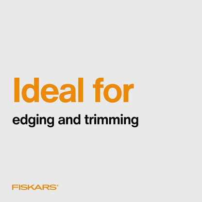 Fiskars Grass Shears, Long Handle, 36" Handle Lawn Shears for Trimming Grass while Standing, Lawn