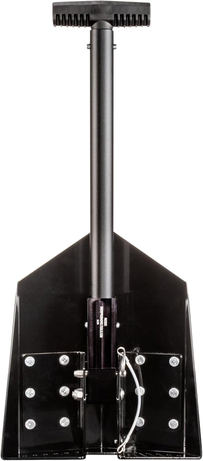 DMOS Delta Shovel - Collapsible Heavy-Duty Steel Folding Shovel for Camping, Overlanding, Survival