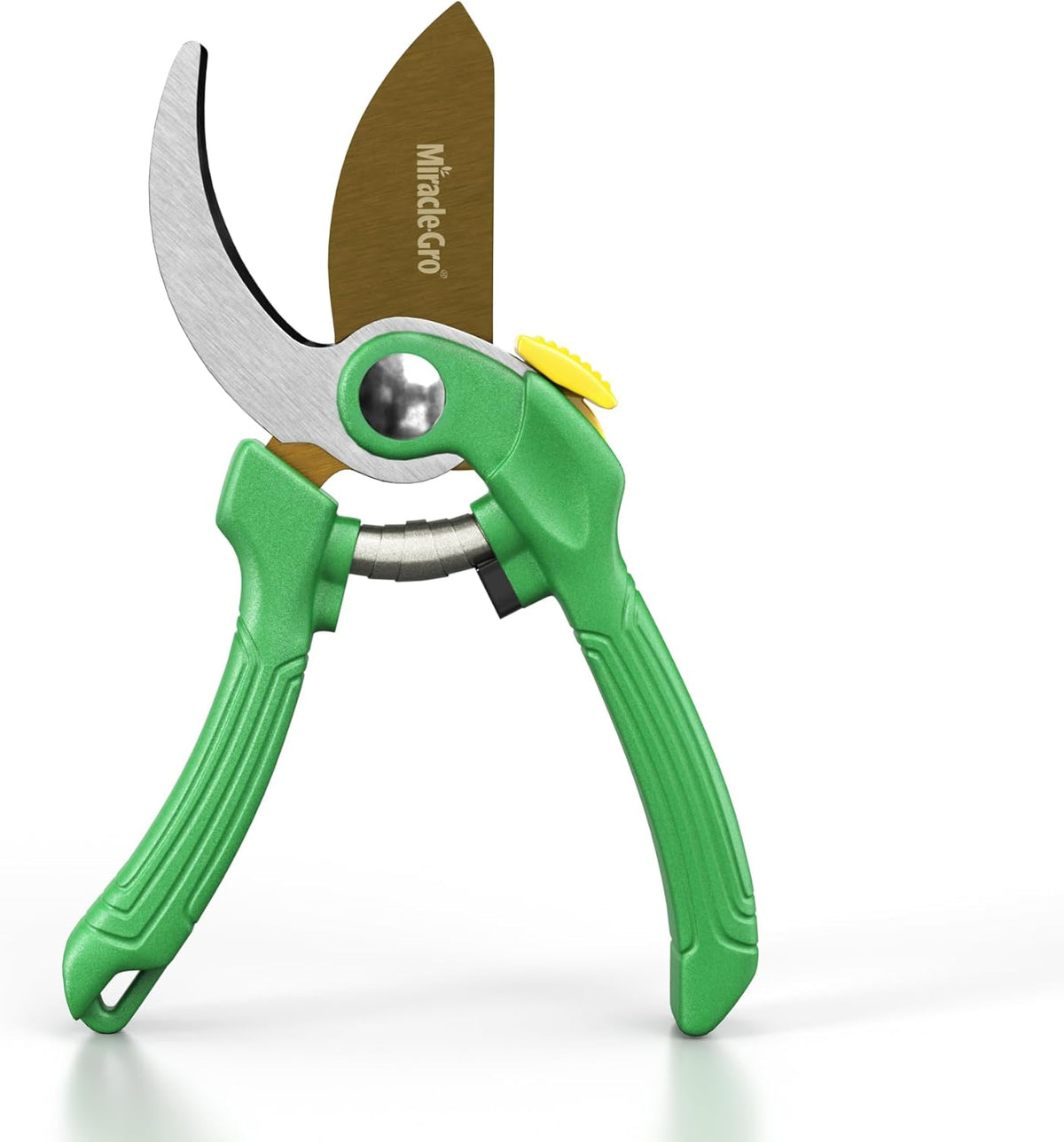 Miracle-Gro 8 in. Bypass Pruning Shears – 1/2 in. Cutting Capacity; Gardening Hand Pruner with