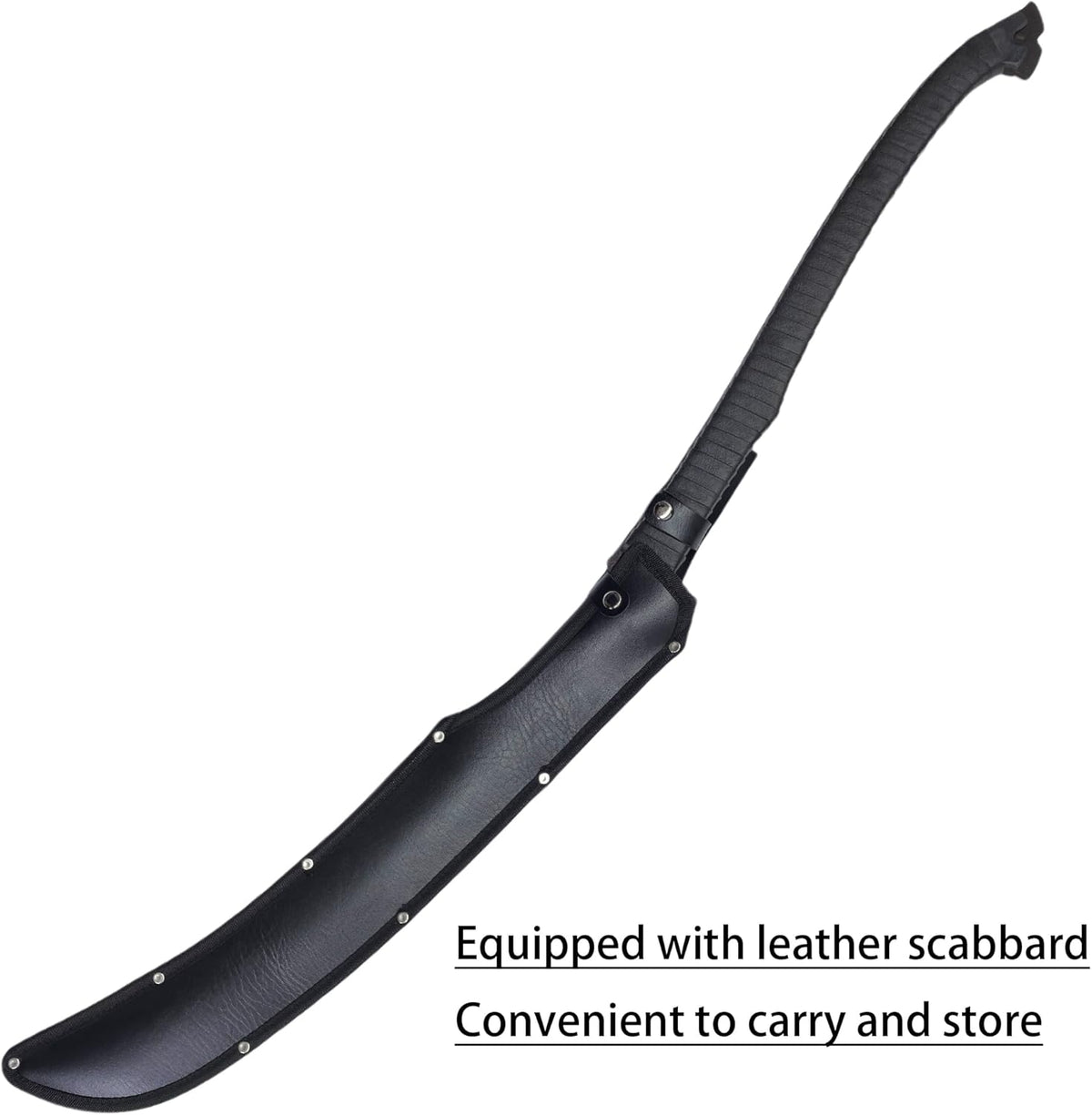 SV Handmade cast Manganese Steel Chopping Blade Sword, Full Tang, Outdoor, Hunting, Camping