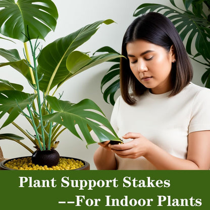 Monstera Plant Support Stakes, 8 Pack Stackable Garden Trellis Climbing Plant Support Structures