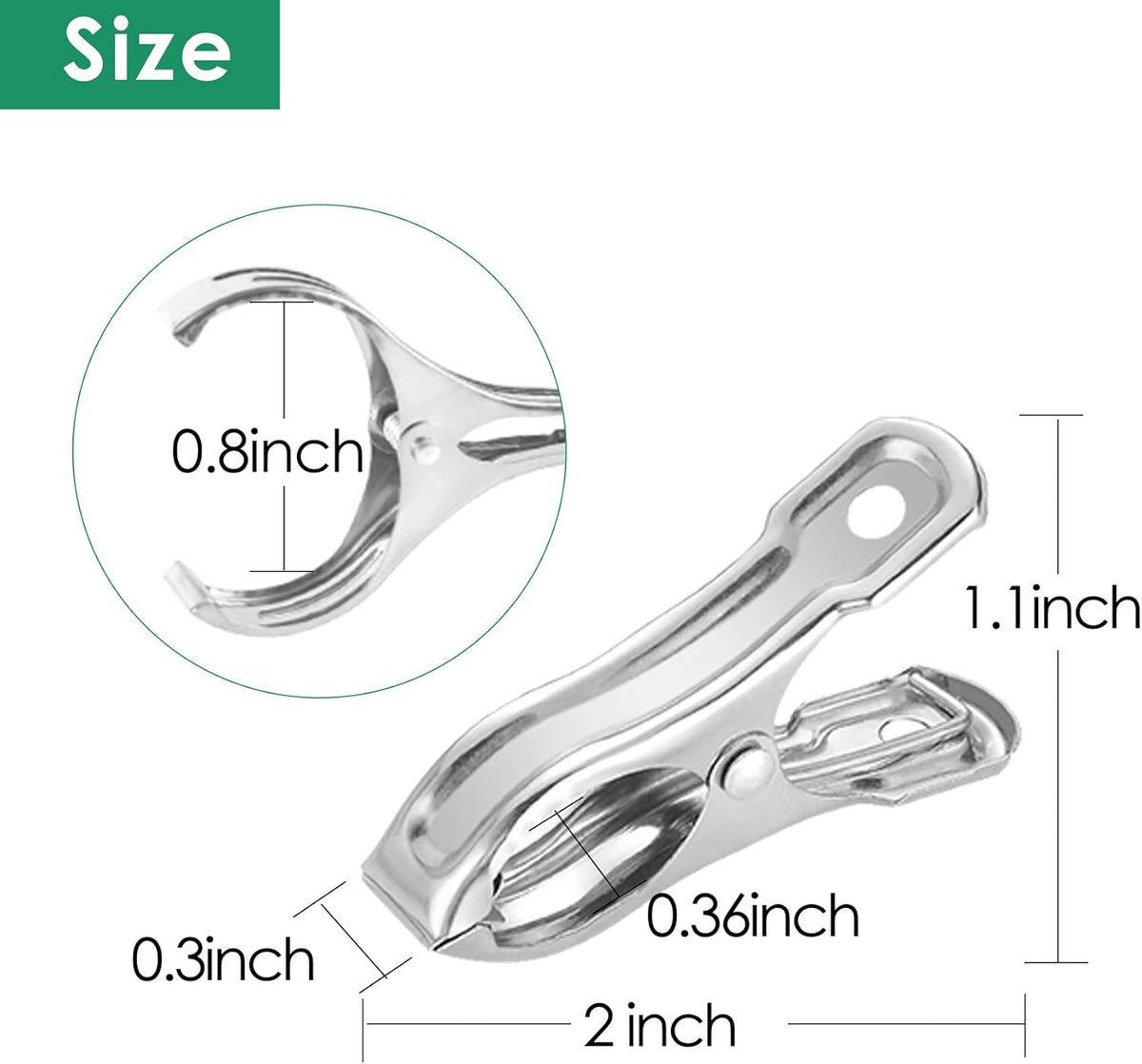 40 PCS Garden Clips, Greenhouse Clamps Made of Stainless Steel, Greenhouse Clips for Netting, Have