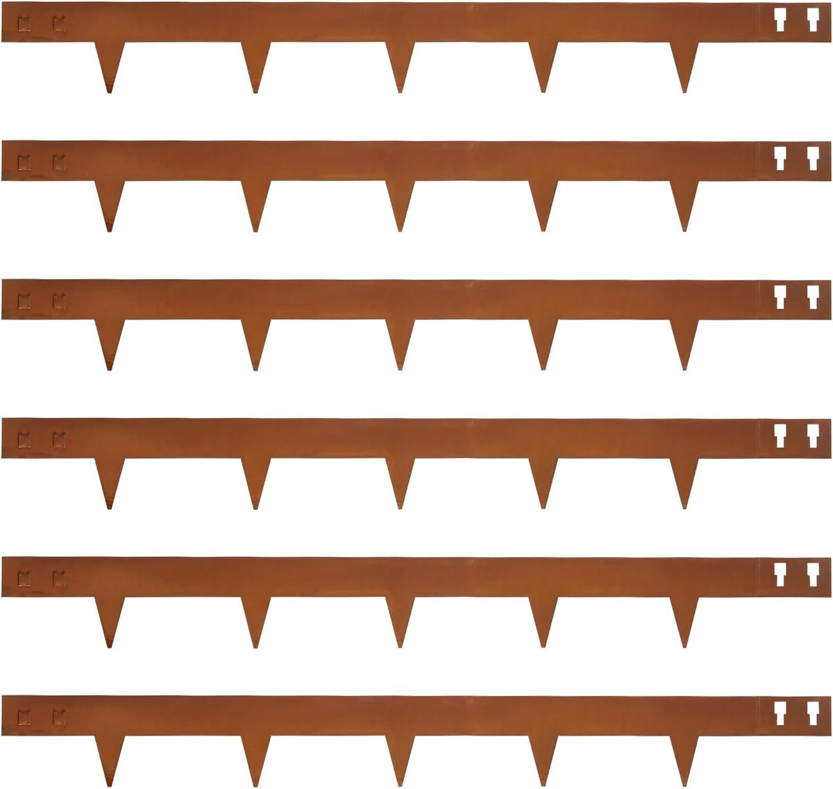 Corten Steel Landscape Edging 40 Inch Strips Steel Landscape Edging Metal Garden Edging Border