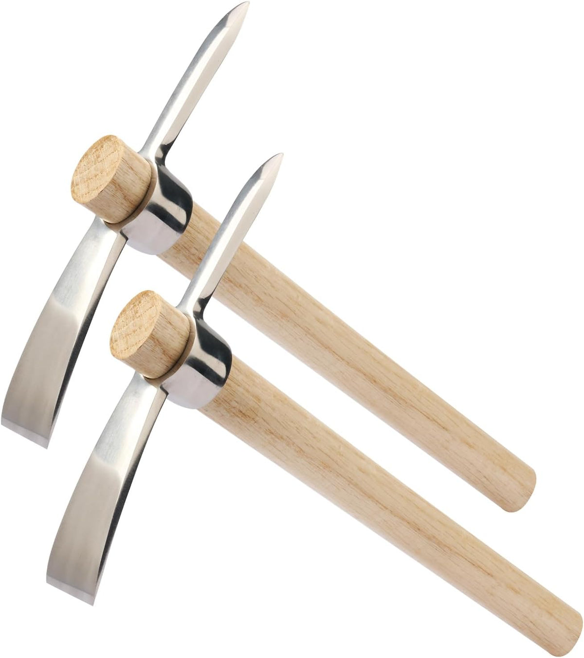 3 PCS 16 Inch Mattock Pick Axe, Stainless Steel Pick Mattock Hoe, Garden Pick, Pick Mattock for