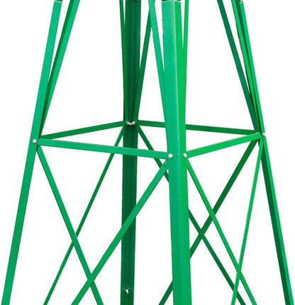 8FT Windmill for Yard Garden Decoration with Weather Vanes，Heavy Duty Outdoor Wind Mills, Large