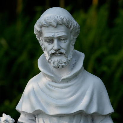 St Francis Garden Statues, Saint Francis of Assisi Catholic Christian Yard Decor Lawn Garden Patio