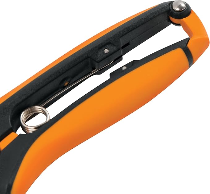 Fiskars Curved Micro-Tip Pruning Snips - 6" Garden Shears with Sheath and SoftGrip Handle - Yard