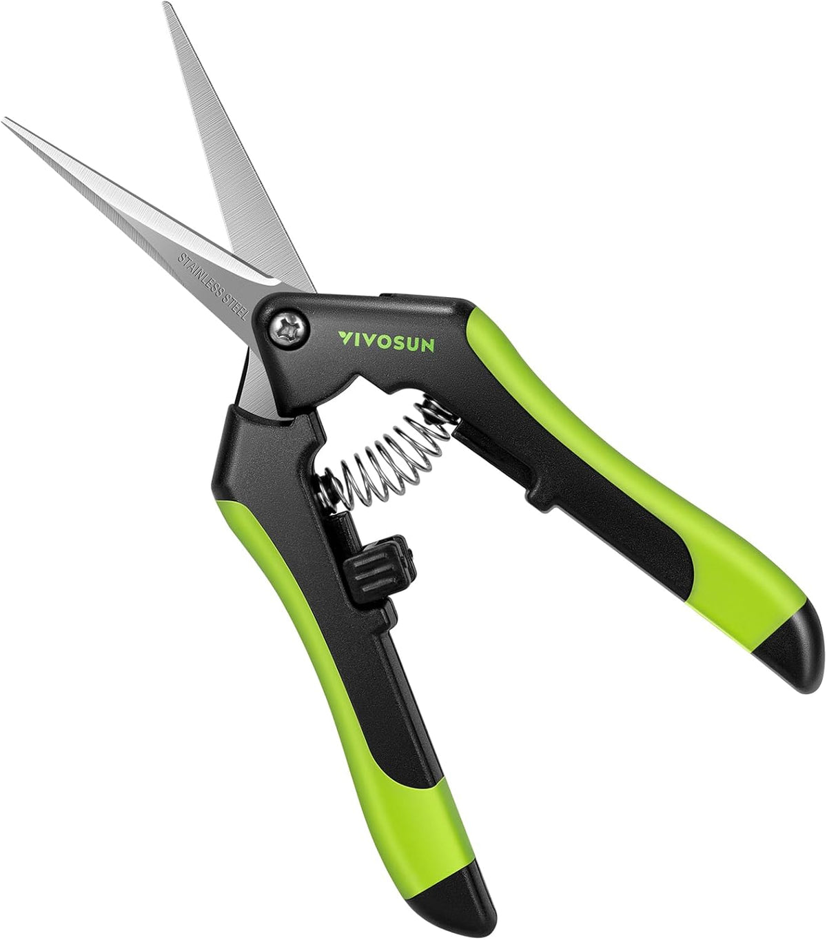 VIVOSUN Gardening Scissors, 6.5 Inch Hand Pruner, Pruning Shear with Straight Stainless Steel