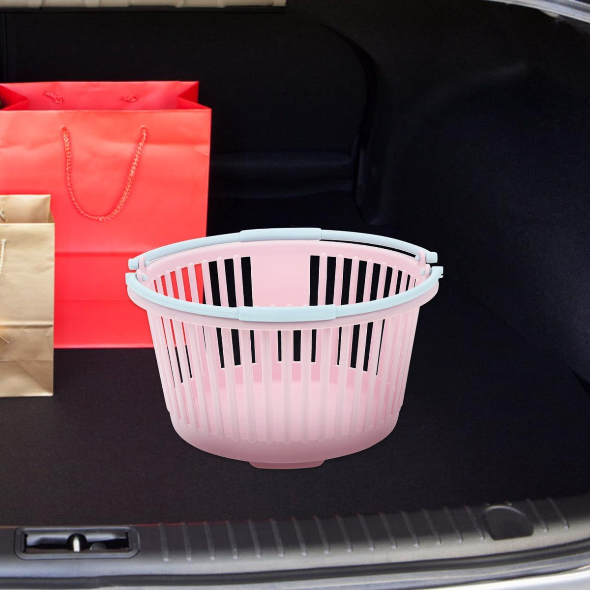 4pcs Portable Fruit Picking Baskets Ergonomic Handle Containers for Collecting Berries Cherries and