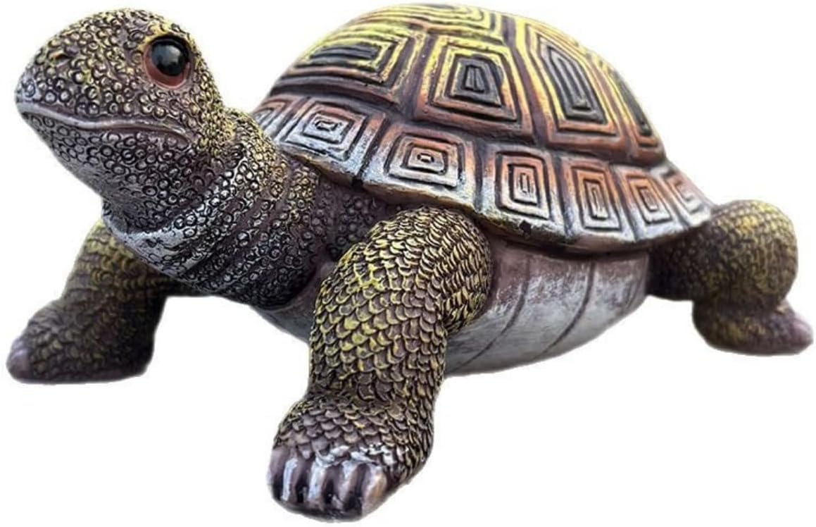 Turtle Statue, Walking Tortoise Figurine Outdoor Sculpture Decor for Yard Patio Garden