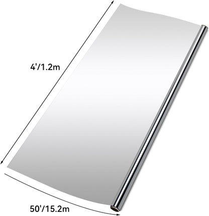 TEXALAN(R) Horticulture Highly Reflective Mylar Film Roll for Grow Room 2 Mil (4X50FT)