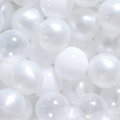 TRENDPLAY Plastic Balls for Ball Pits 2.2 Inch, Pack of 50 100 200 500 Hollow Balls, Perfect for