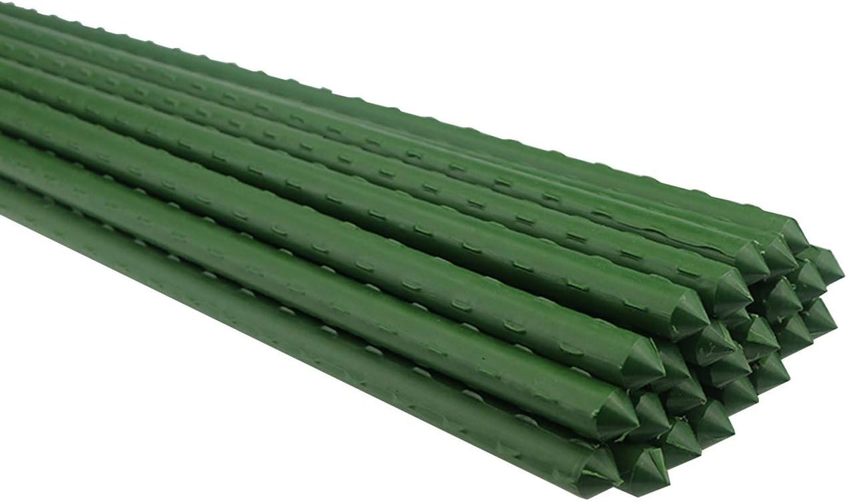 Sunnyglade 50PCS 48” Plant Stakes Garden Tomato Sticks Plant Stakes & Supports for Potted Plants