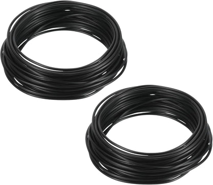 PATIKIL 2.0mm Bonsai Training Wire, 2 Rolls Floral Wire Stems Anodized Aluminum Tree Wire 65.6 Feet