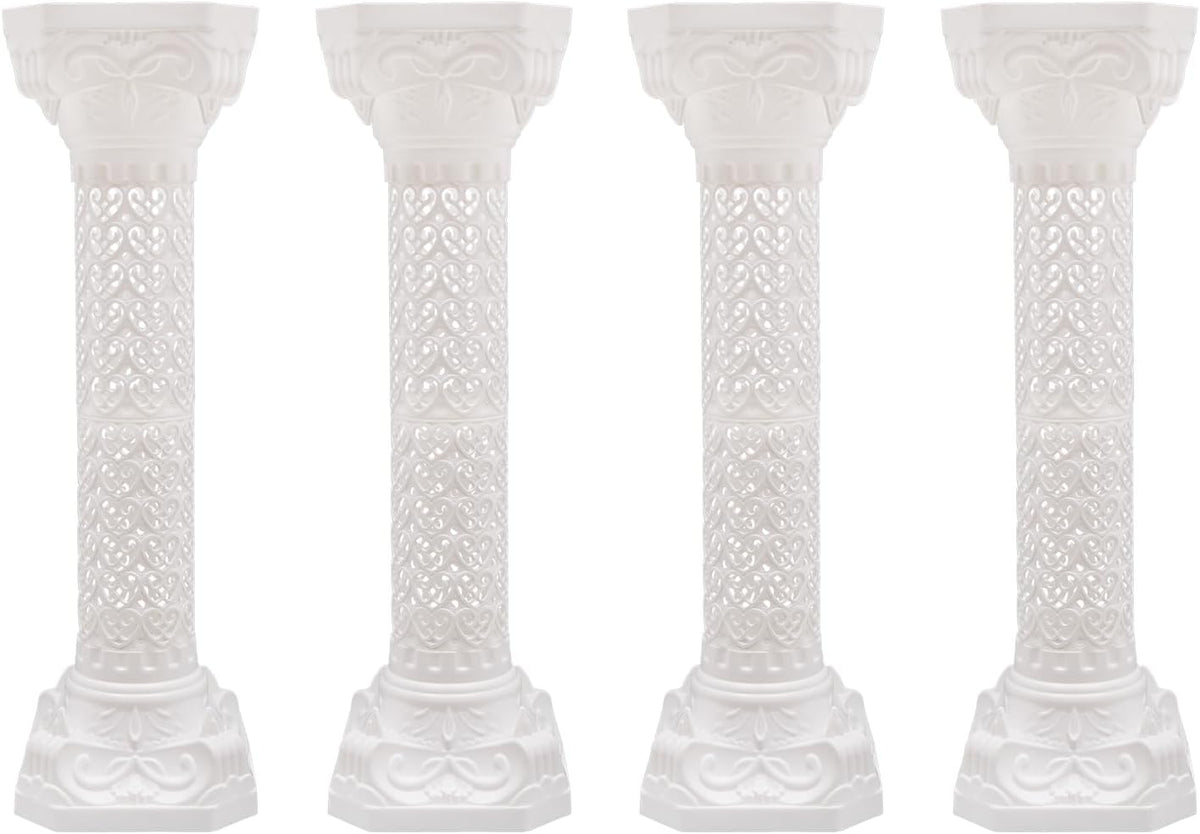 Roman Columns Wedding Column Stand Roman Pillar Plant Stand Plastic Greek Column Statue Pedestal