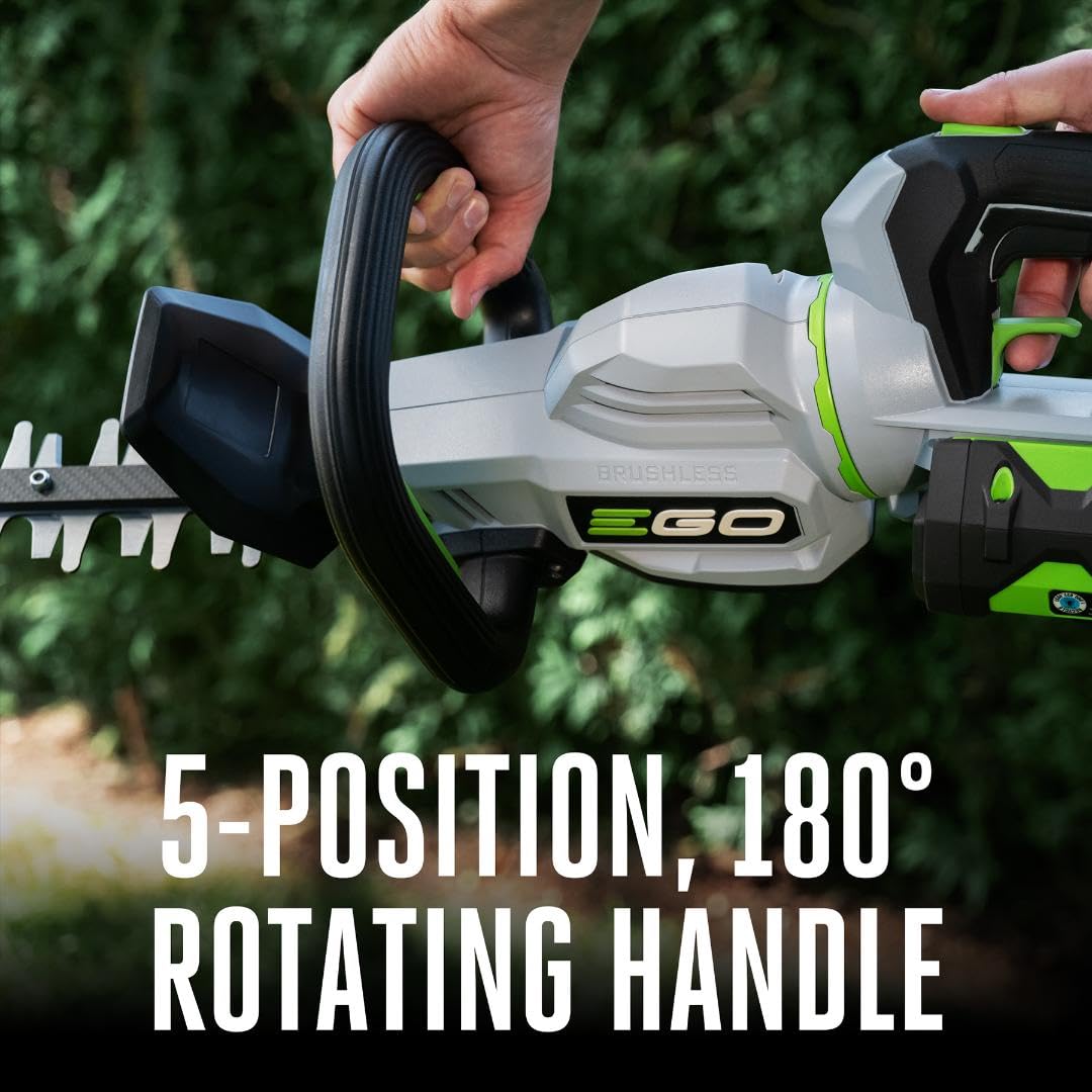 EGO Power+ Hedge Trimmer Cordless, Electric Hedge Trimmer 26", Includes 56V 2.5Ah Battery and