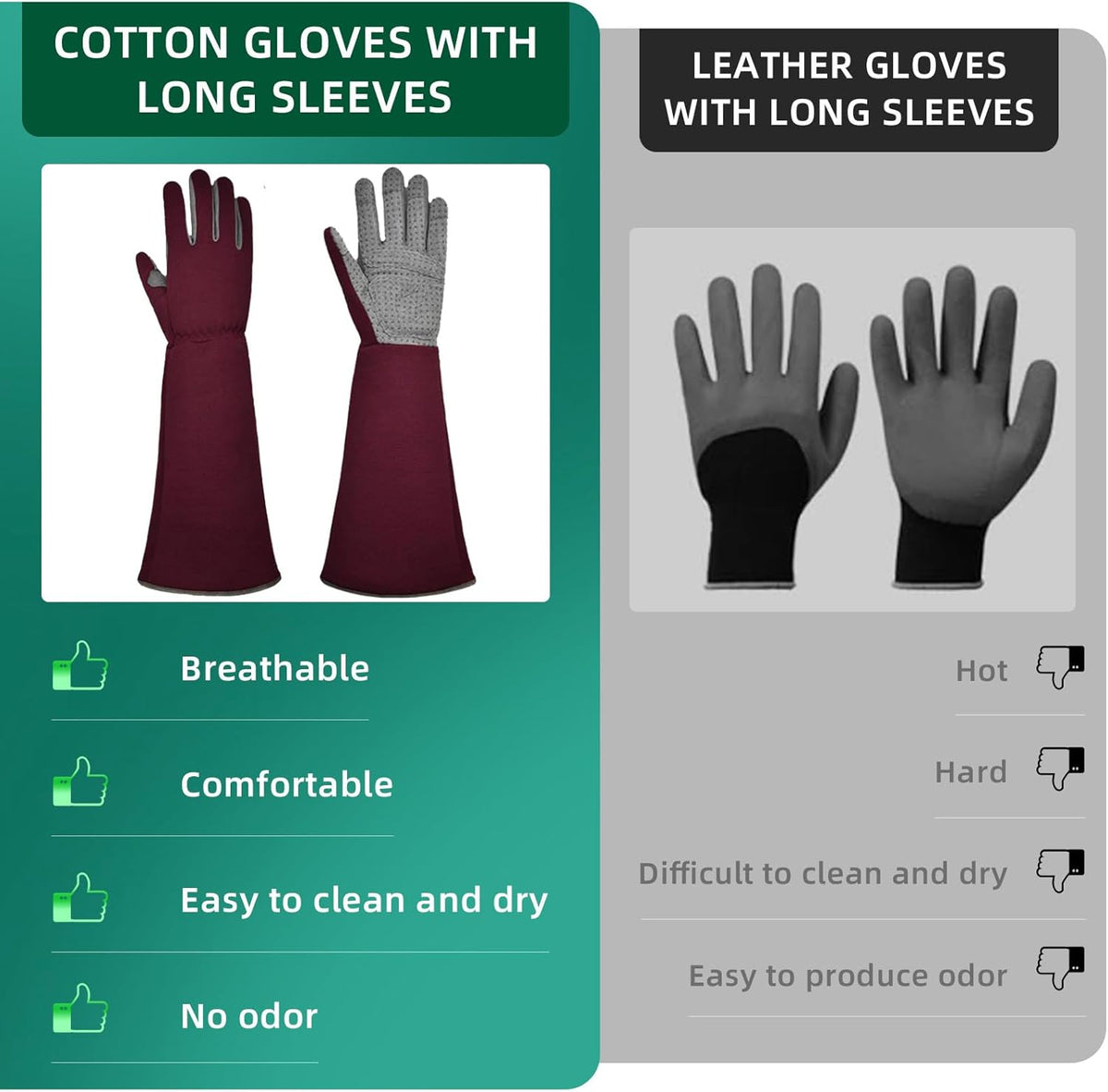 3-in-1 Gloves for Gardening, Farming & Cleaning, Stab-Proof, Anti-Slip, Wear-Resistant, Comfort