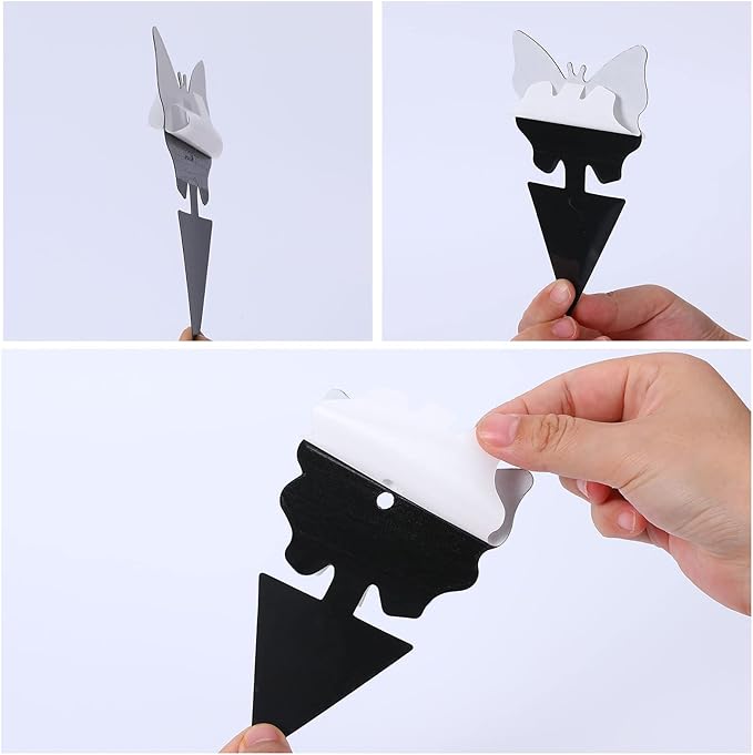 USKICH Sticky Traps Gnat Killer Fruit Fly Traps Non-Toxic and Odorless Fungus Gnat Traps Insect
