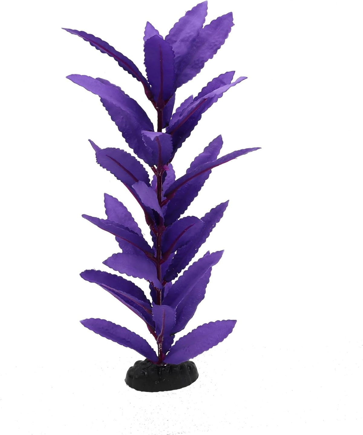 2-Pack 12 Inch Aquarium Silk Aquarium Plants, Artificial Plastic Plant for Small Tank, Goldfish