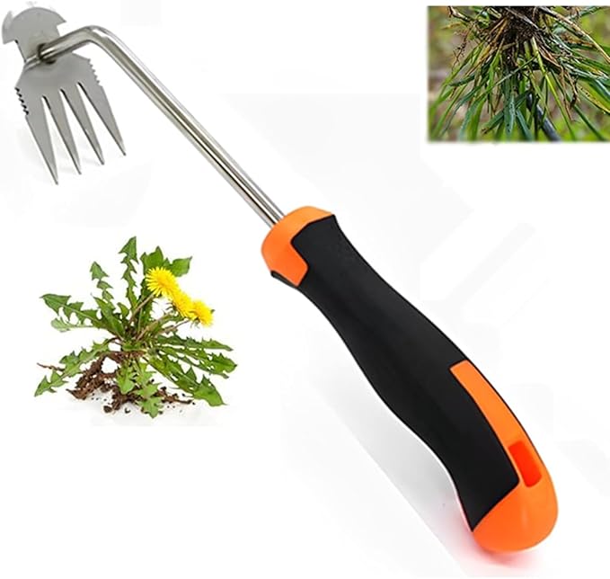 Weed Puller Tool, 2023 New Durable Garden Weed Pulling Tool, Portable Garden Weeder Tool for