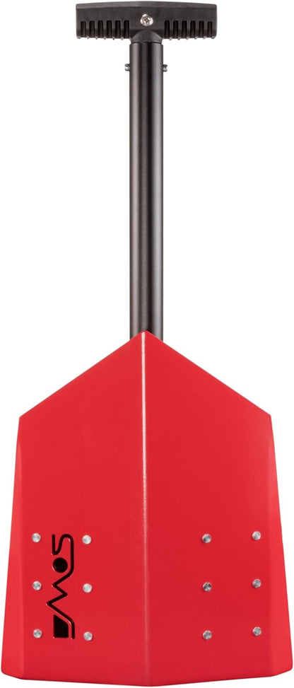 DMOS Delta Shovel - Collapsible Heavy-Duty Steel Folding Shovel for Camping, Overlanding, Survival