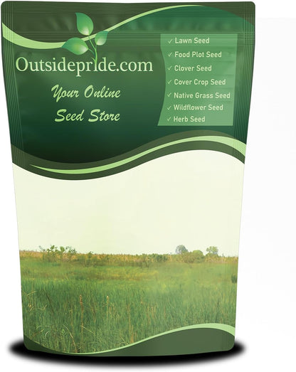 Outsidepride Perennial Little Bluestem Grass Seed - 25 lbs. Warm Season, Drought Resistant