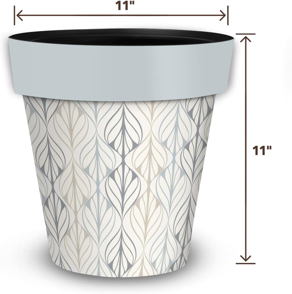 Briarwood Lane Flowing Leaves Medium Planter
