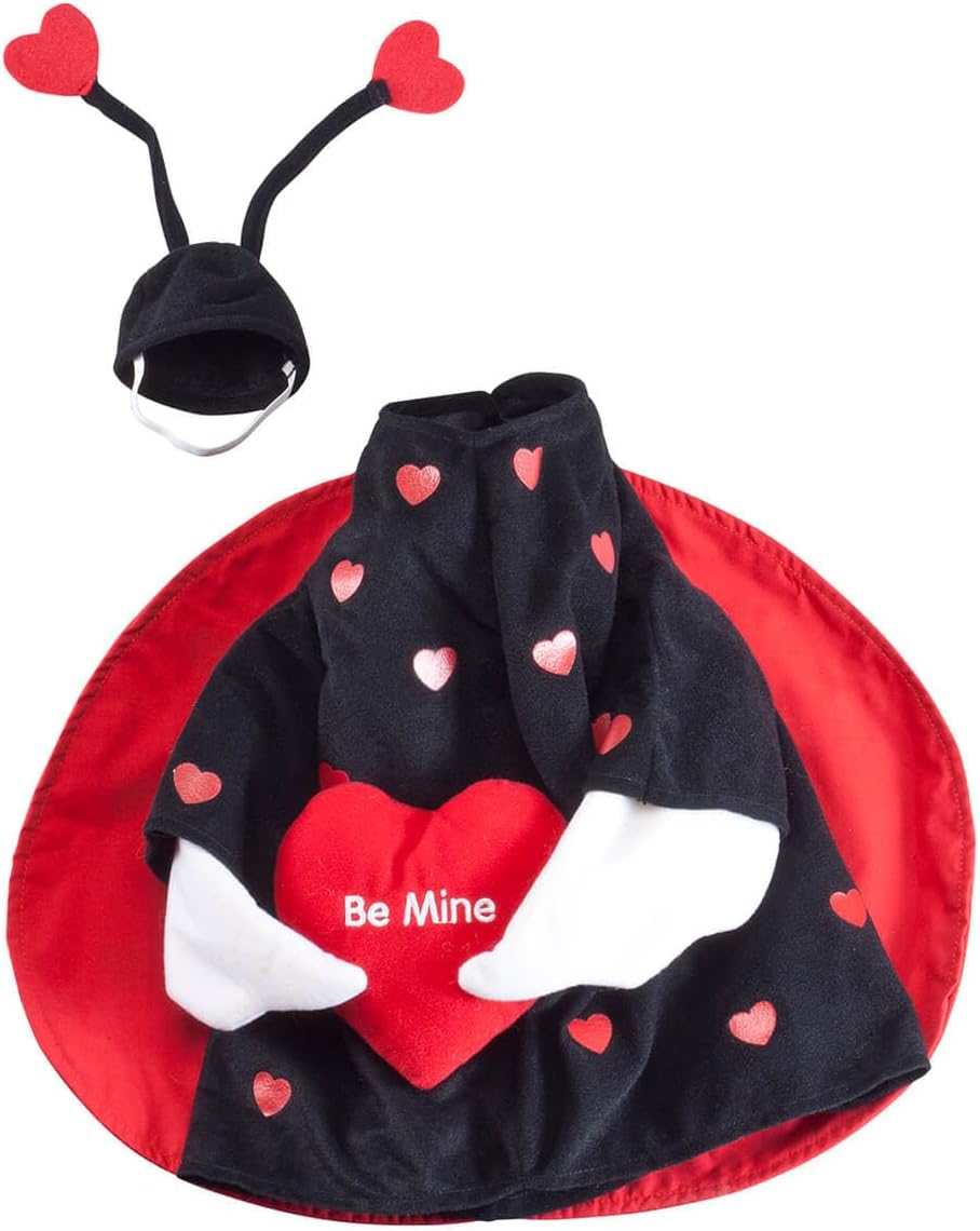 Fox Valley Traders Gaggleville Love Bug Goose Outfit, Fits Large 23" H Statue, Valentine Ladybug